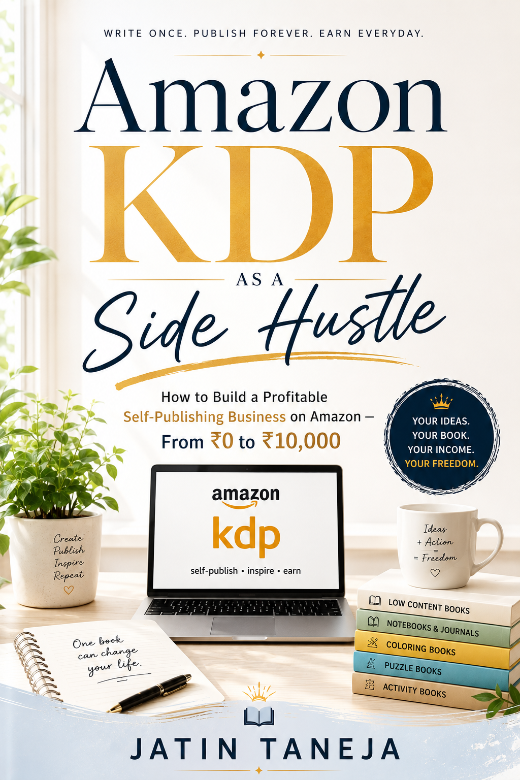 Cover of the ebook Amazon KDP as a Side Hustle by Jatin Taneja